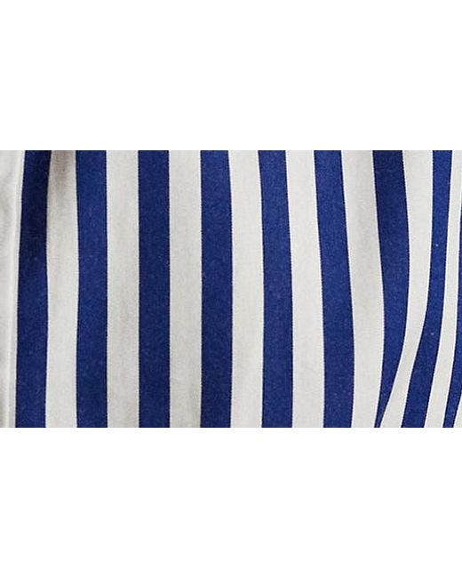 Polo Ralph Lauren Blue Stripe Relaxed Fit Cotton Button-Up Shirt
