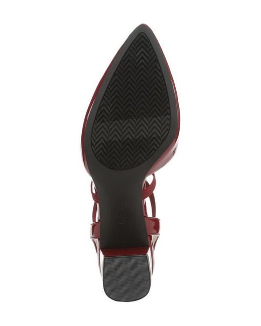 LifeStride Red April Slingback Pointed Toe Pump