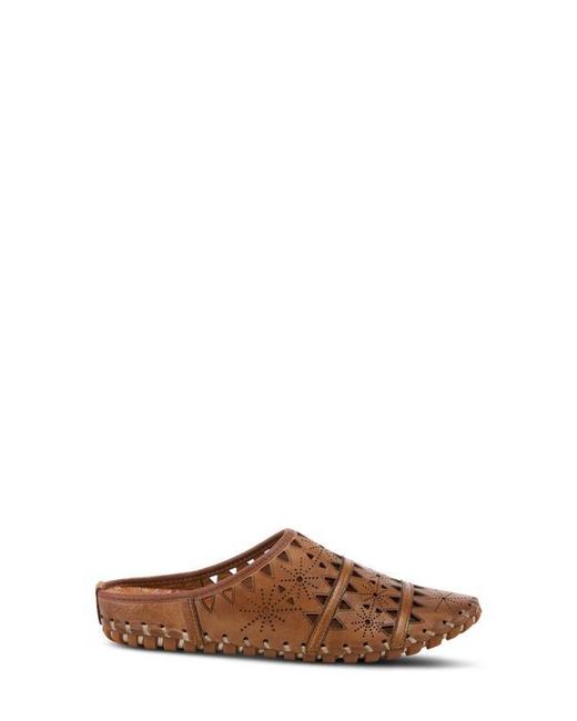 Spring Step Brown Fusalide Mule