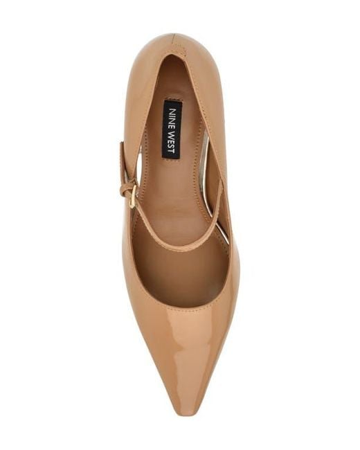 Nine West Brown Krest Mary Jane Pump