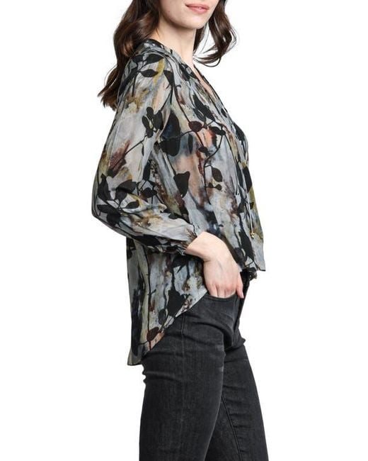 Apny Black Printed Top