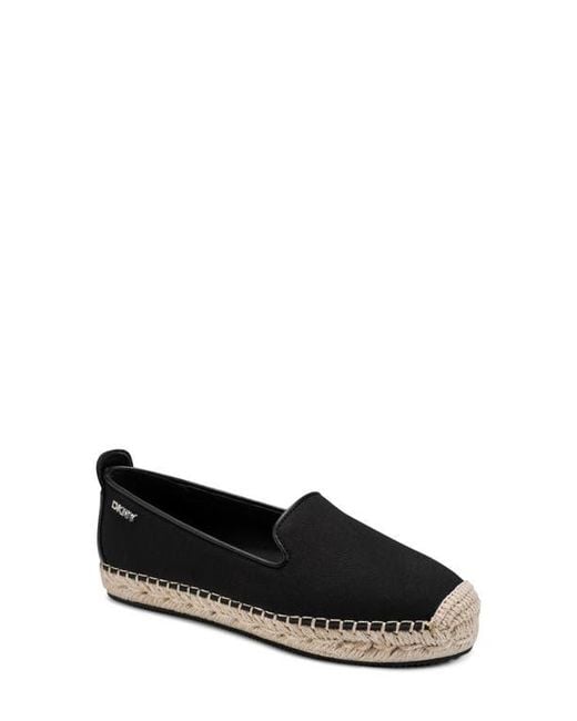DKNY Black Mallandra Espadrille