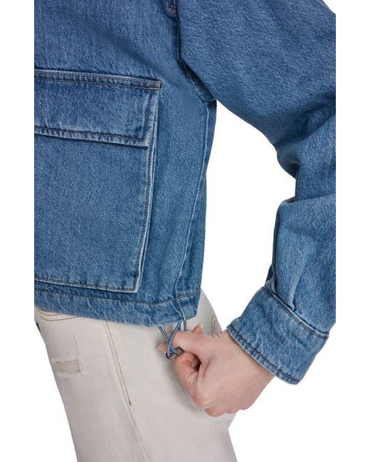 Levi's Blue Crop Surplus Jacket