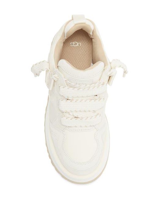 Ugg White Astromel Platform Sneaker