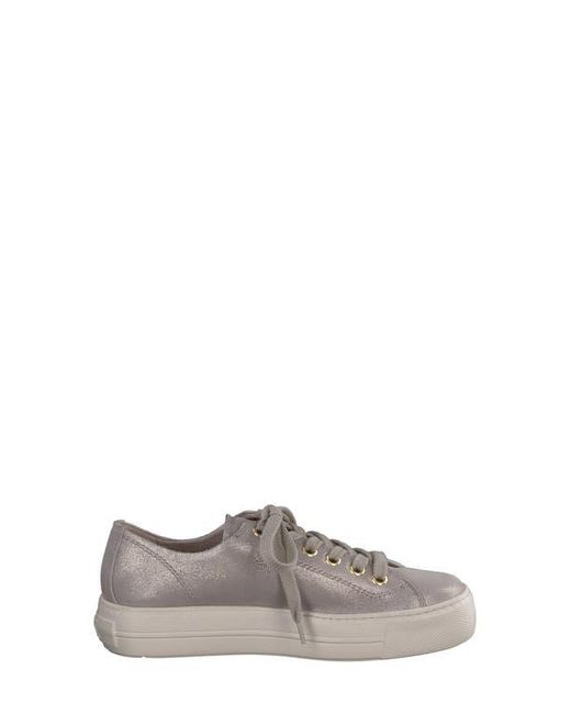 Paul Green Gray Bixby Platform Sneaker