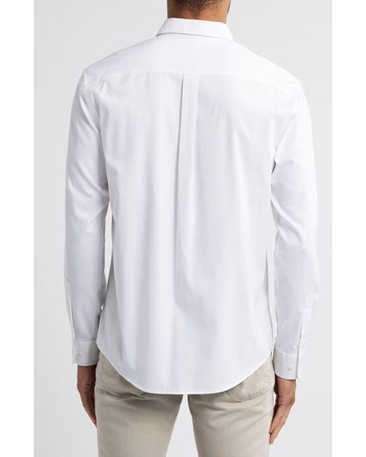Johnnie-o White Travis Button-Down Shirt for men