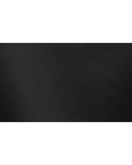 Mango Black Buckle Faux Leather Shopper Bag