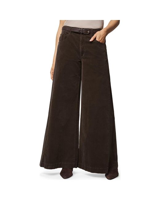 Splendid Brown Monroe Wide Leg Corduroy Pants