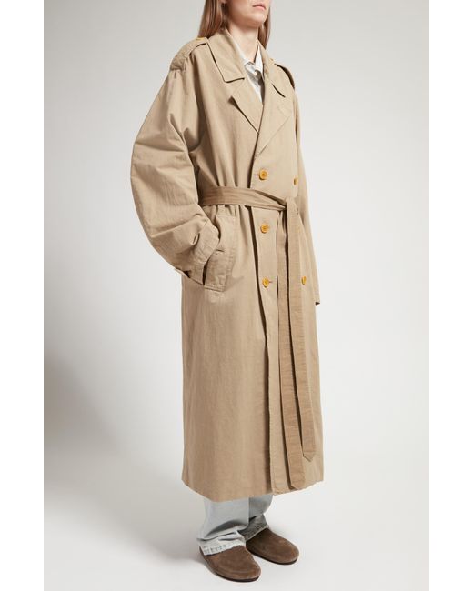 The Row Natural Montrose Oversize Trench Coat