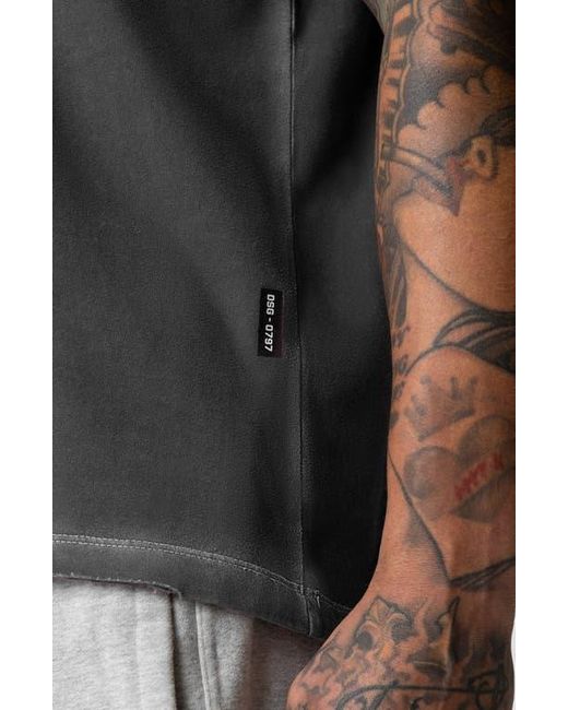 ASRV Gray Tech Essential Relaxed Tee for men