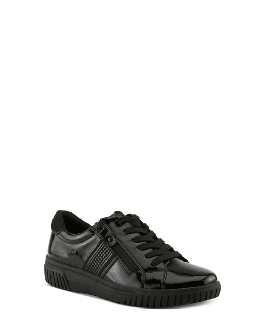 Spring Step Black Jamia Water Resistant Sneaker