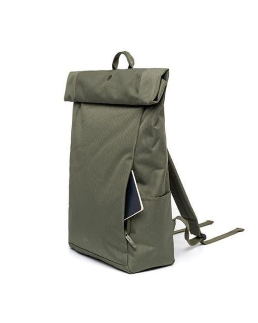 Lefrik Green Roll Backpack