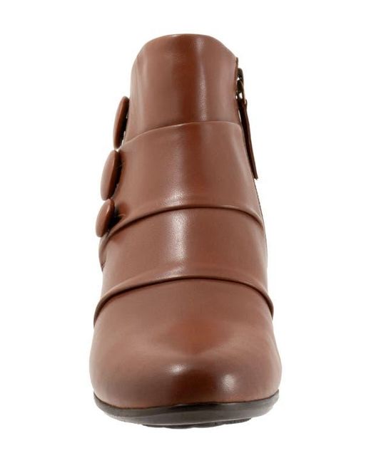 Trotters Brown Mila Bootie