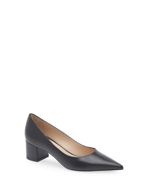 Stuart Weitzman Multicolor Stuart Power 50 Block Heel Pump