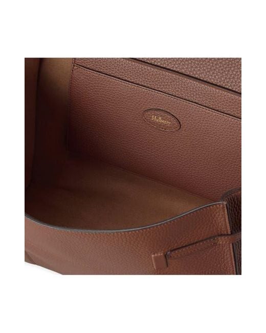 Mulberry Brown Small Soft Bayswater Leather Satchel