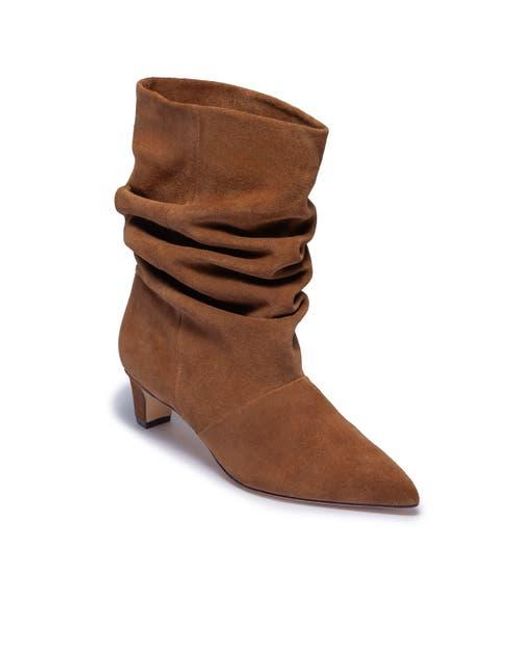 Bernardo Brown Etta Slouch Bootie