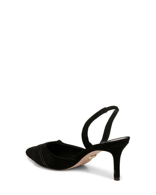 Veronica Beard Black Lisbeth Slingback Pointed Toe Pump
