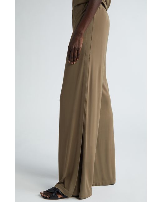Lafayette 148 New York Natural Franklin Pull-on Wide Leg Pants
