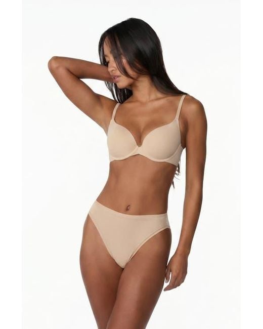 HARPER WILDE Brown Base Push-Up Bra