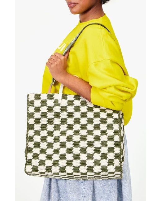 Clare V. Multicolor Simple Crochet Tote