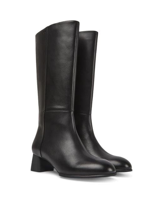 Camper Black Katie Block Heel Boot