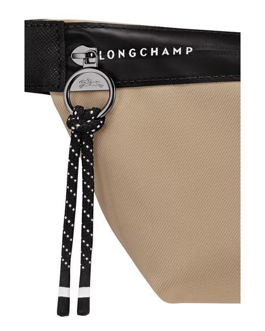 Longchamp Black Le Pliage Energy Recycled Nylon Belt Bag