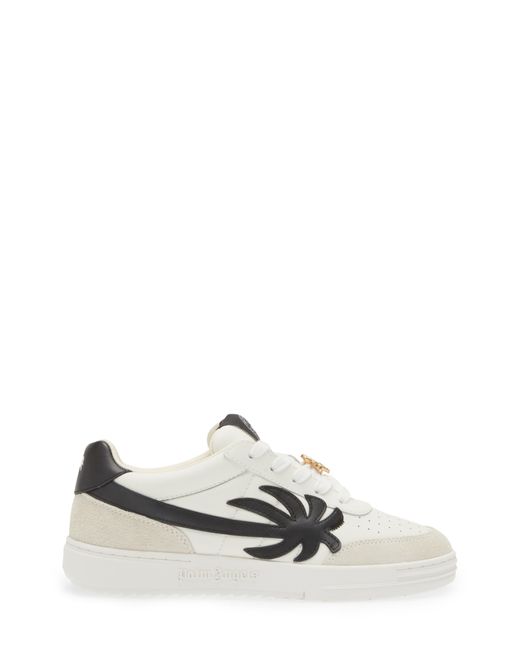 Palm Angels White Palm Beach University Low Top Sneaker for men