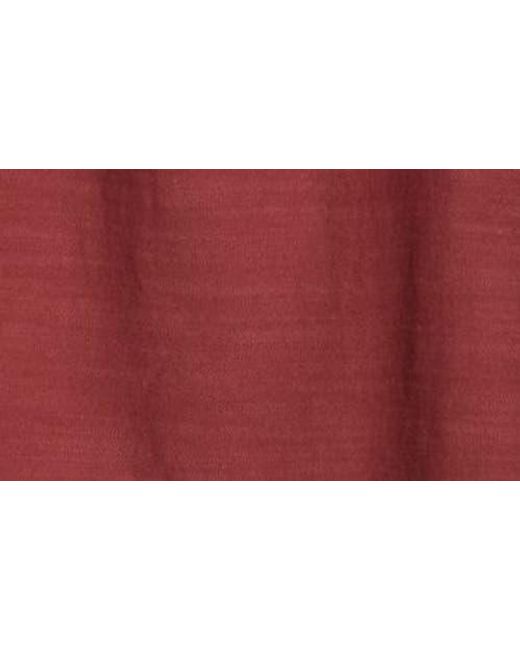 Wit & Wisdom Red Flutter Sleeve Jersey Top