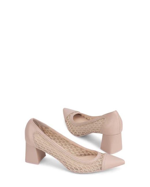 Agl Attilio Giusti Leombruni Pink Lucia Pointed Toe Pump