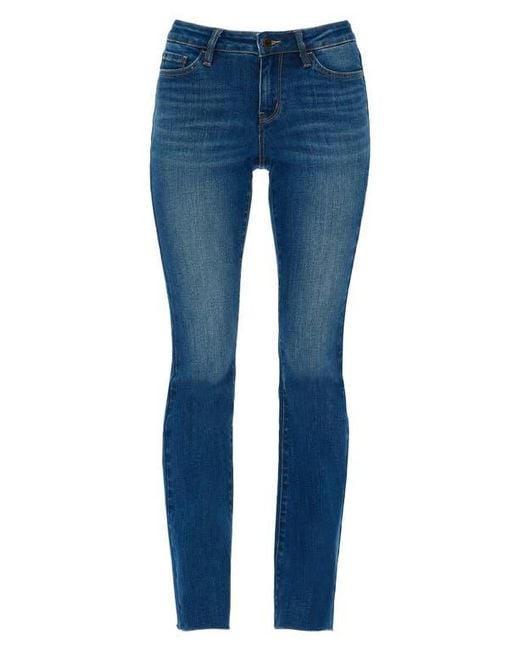 Bayeas Blue Low Rise Bootcut Jeans