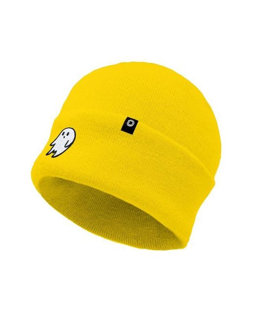 Alix Yellow Ghost Beanie for men