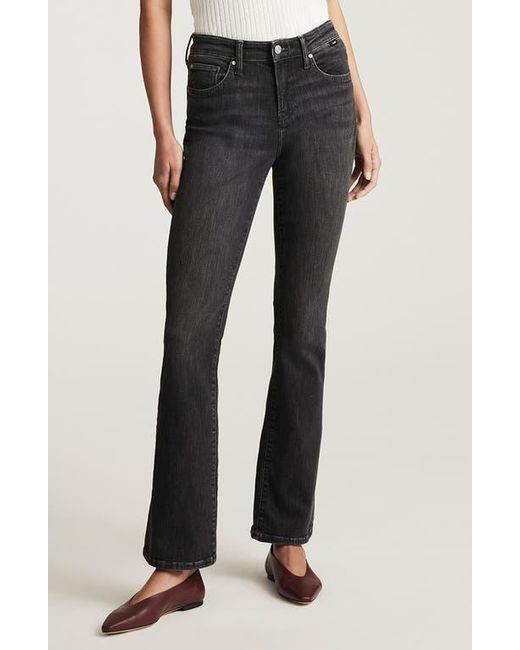 Mavi Black Molly Mid Rise Bootcut Jeans