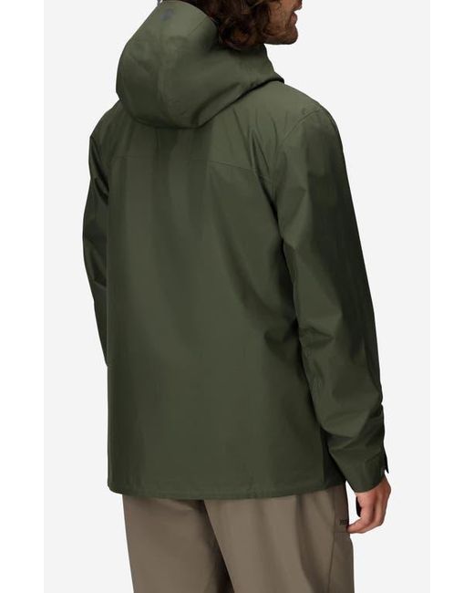 Marmot Green Minimalist Pertex Waterproof Hooded Jacket for men
