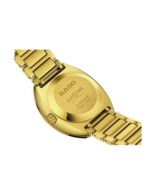 Rado Metallic Diastar Original Automatic Bracelet Watch, 30Mm