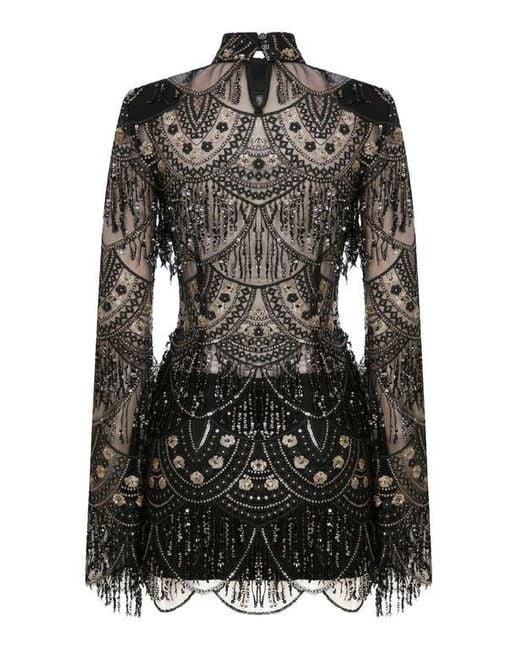 Maeve Camilla Dress in Black | Lyst
