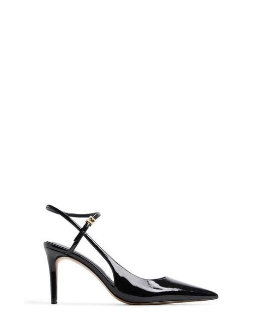 ALDO Black Kymmberly Pointed Toe Ankle Strap Pump