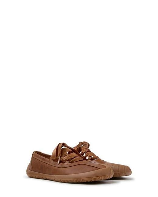 Camper Brown Peu Path Ballet Sneaker
