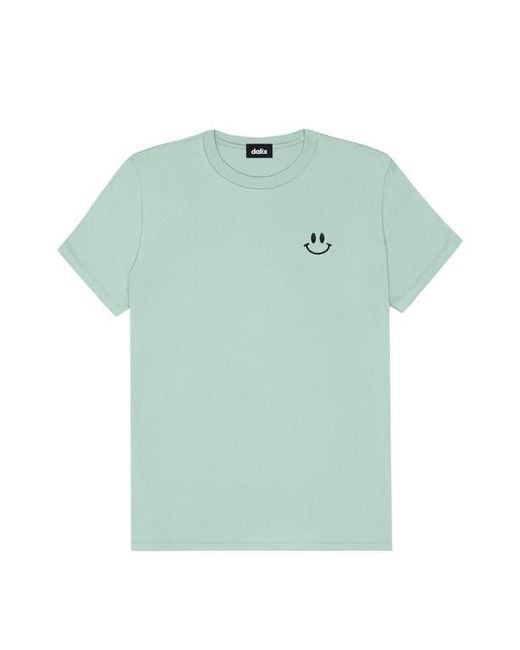 Alix Green Smile Face Tee