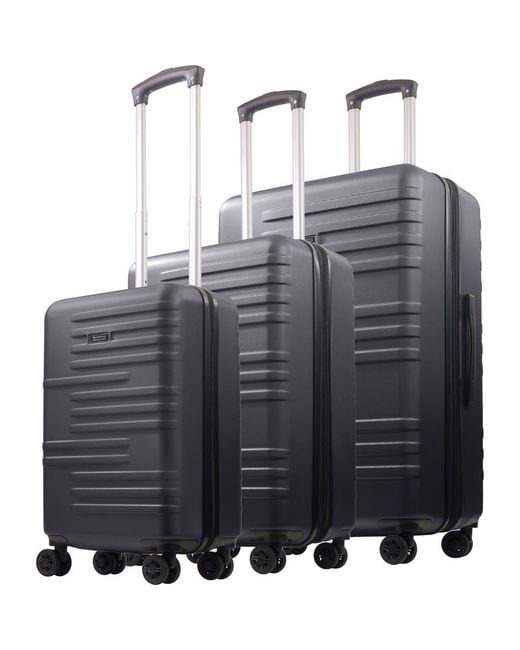 American Dreamliner Black 3-Piece Hardside Luggage Set 22.5, 26.5, 30