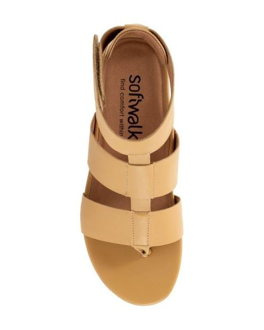 Softwalk® Brown Cabo Gladiator Sandal