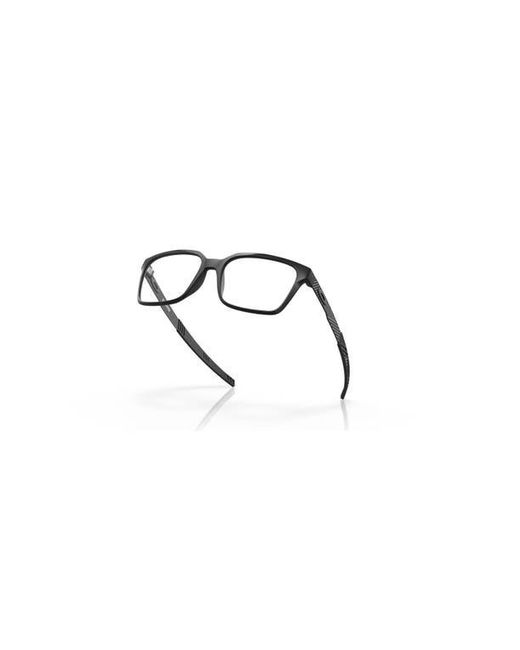 Oakley Black 53Mm Rectangle Optical Glasses for men