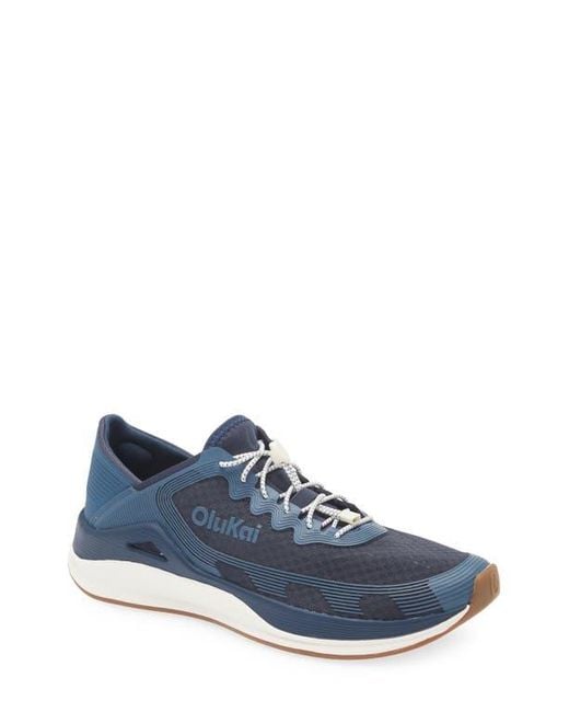 Olukai Blue Ahi Sneaker for men