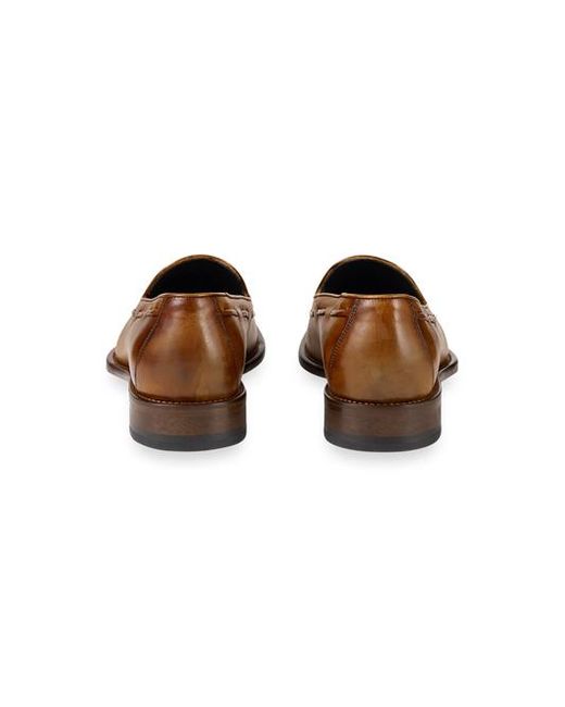 Paul Fredrick Ethan Tassel Loafer in Brown for Men | Lyst display picture 3