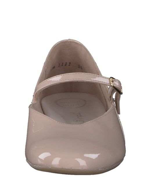 Paul Green Brown Vanna Pointed Toe Mary Jane Flat