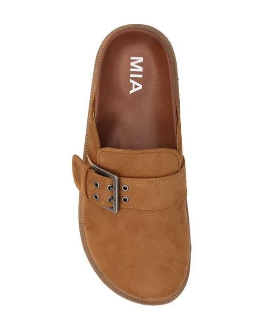 MIA Brown Zamira Clog