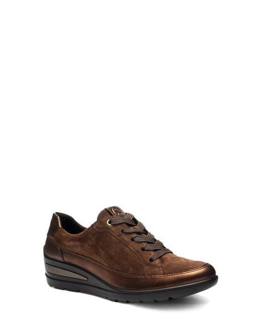 Ara Brown Zamia Wedge Sneaker