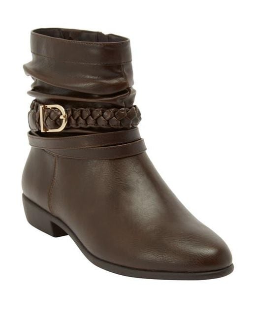 Comfortview Brown The Mickey Bootie