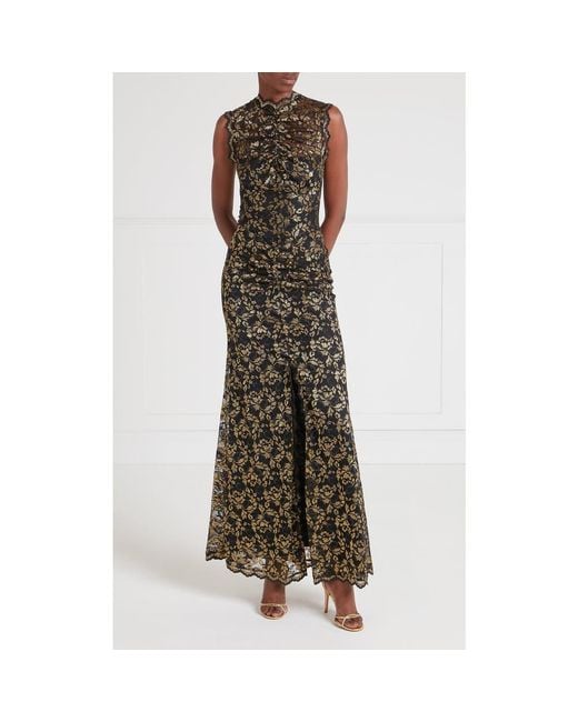 Temperley London Orris Sleeveless Gown in Green | Lyst Temperley London Orris Sleeveless Gown in Green | Lyst