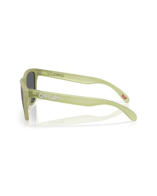 Oakley Gray Frogskins 54Mm Polarized Rectangular Sunglasses for men