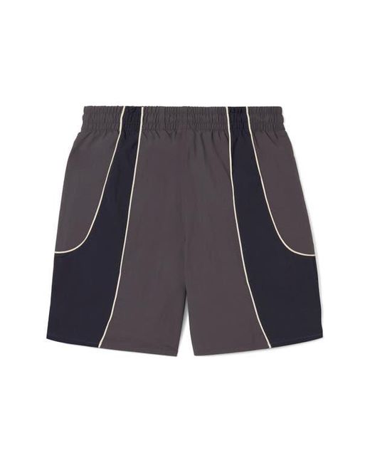 PUMA Black X Kidsuper Colorblock Nylon Shorts for men